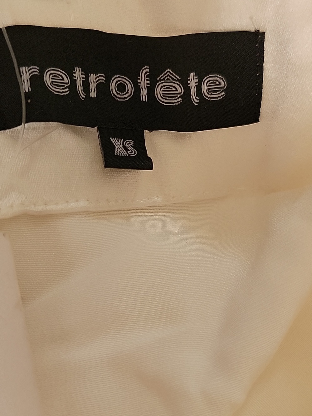 RETROFETE EVALINA WEDDING TRAIN ONLY SIZE XS - Picture 4 of 7